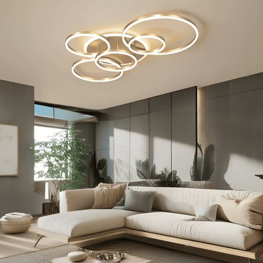 Plafonnier LED Dimmable  | Cercles design