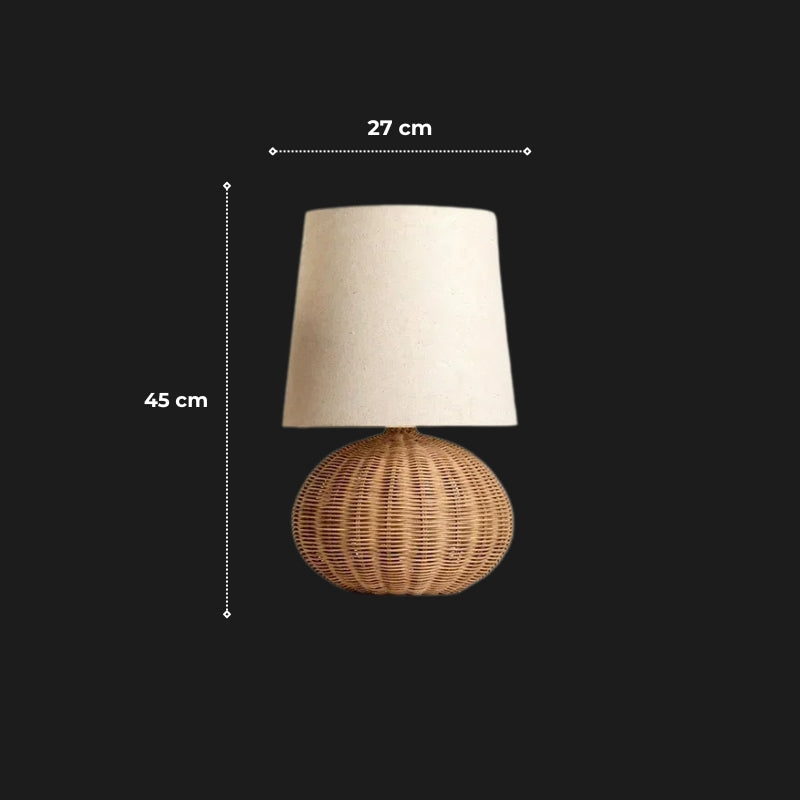 lampe a poser cannage  8