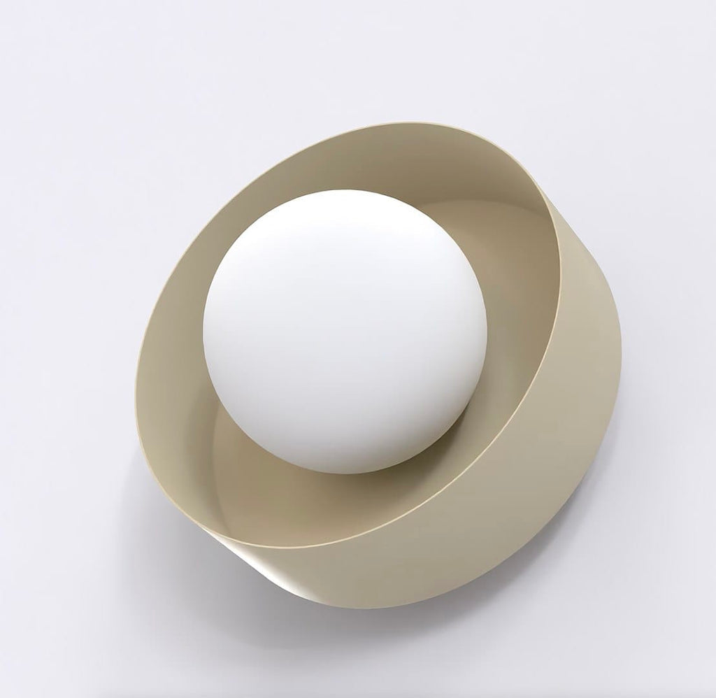Lampe de table verre cylindrique minimaliste