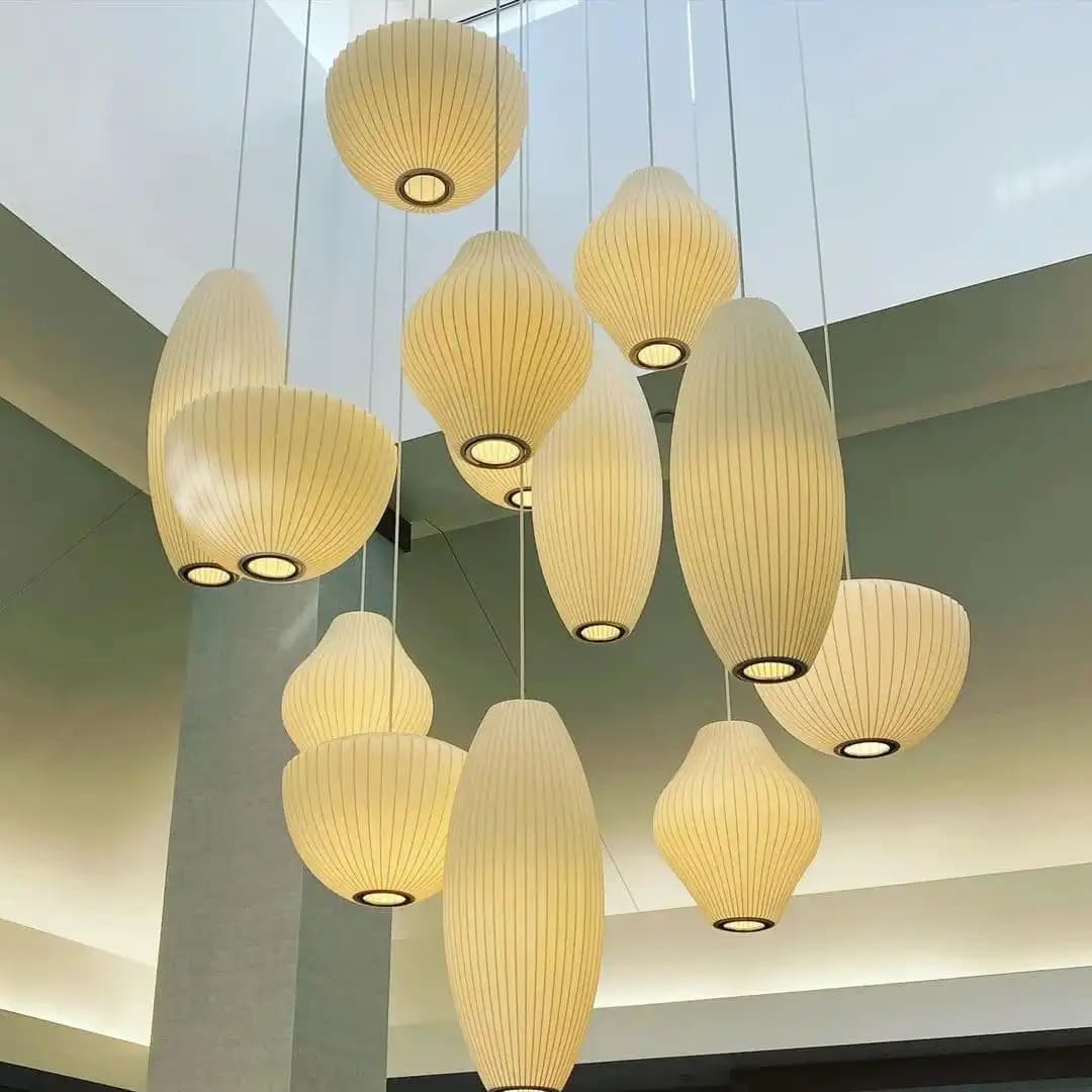 Suspension au design aérien | Style Japandi