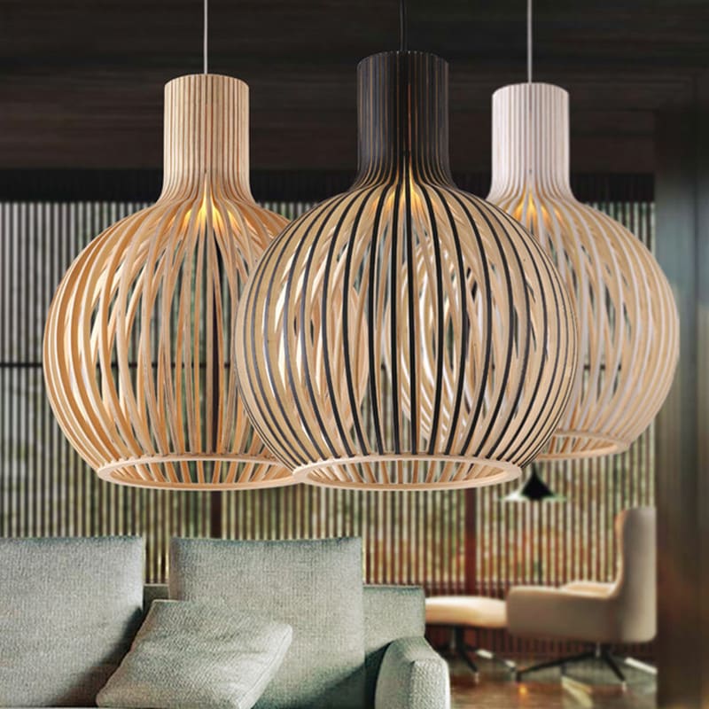 lustre bois